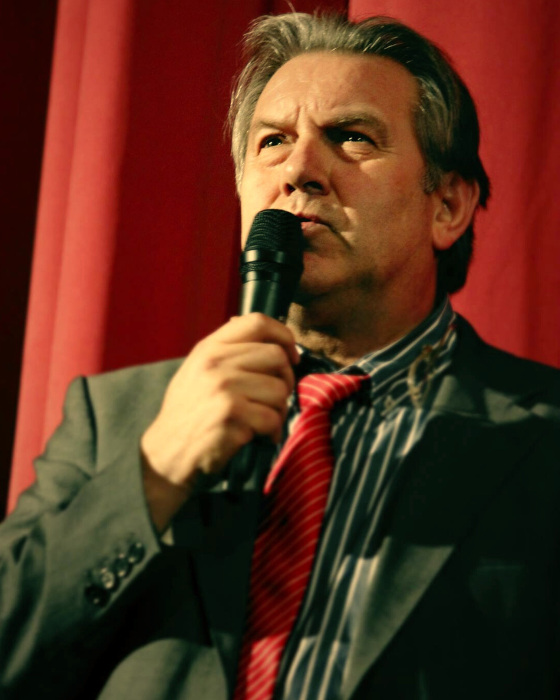 Costas Giannacacos bei der Eröffung der Griechischen Filmwoche Anfang der 2000er Jahre